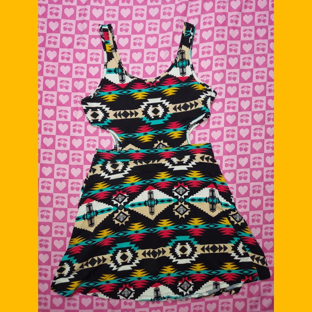 Indian Print Charlotte Russe Dress